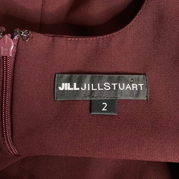 Jill Stuart Sweetheart Neck Gown in Raisin size 2 - Picture 9 of 12